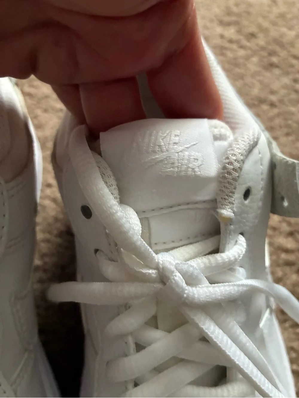 Nike Women's White Low-Top Sneakers - Picture 3 of 5